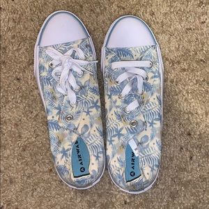 Floral shoes
